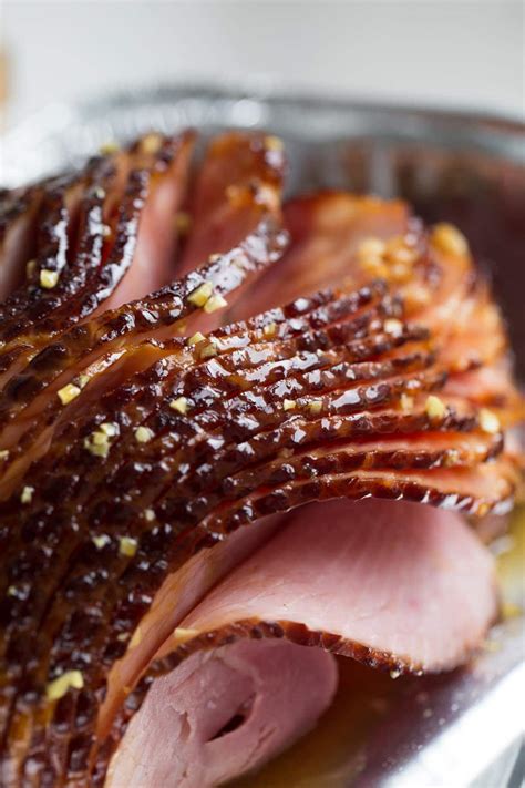 baked ham with brown sugar glaze food and cooking pro