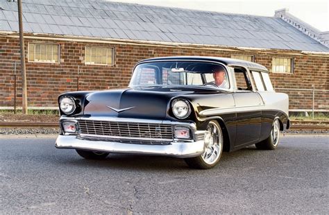 1956 Chevrolet Chevy Nomad Bel Air Coupe Hot Rod Street Custom Muscle