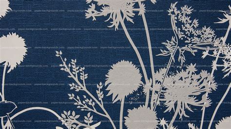 Blue Vintage Fabric Texture With Flower Design Hd Fabric Texture Blue