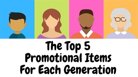 The Top 5 Promotional Items For Each Generation Perfect Imprints Blog