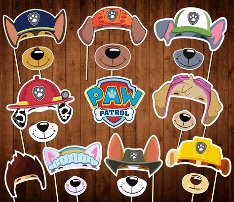 Paw patrol printables free with instant download or have us personalize them for you! paw patrol printable masks free - PrintableTemplates