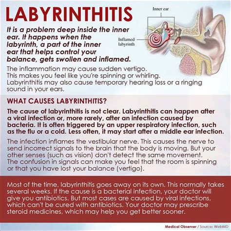 Labyrinthitis Invisible Illness Study Help Inflammation