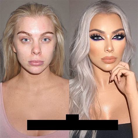 25 Images That Show The Power Of Makeup Makeup Vs No Makeup Power