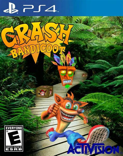 Crash Bandicoot Ps4 Box Art By Mv2001 On Deviantart