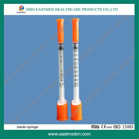 China Disposable 0.5ml Insulin Syringe with CE Certificate - China Syringe, Insulin Syringe