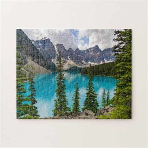 Moraine Lake In Banff National Park Canada Jigsaw Puzzle