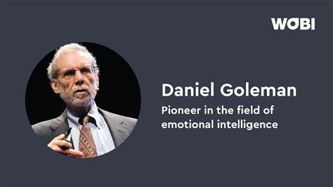 Daniel Goleman Using Emotional Intelligence To Make Better Decisions