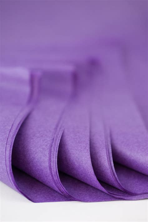 Purple Tissue Paper Bulk Tissue Paper 48 Sheets Dark Etsy