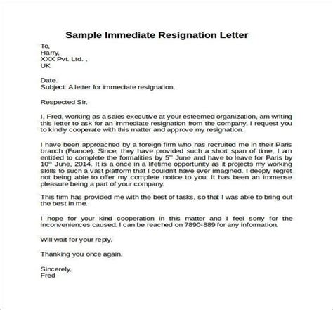 Resignation Letter Sample And Templates Writing Tips