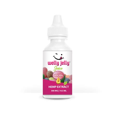 Welly Jelly Juice Drops Tincture 300mg Welly Jelly Beans