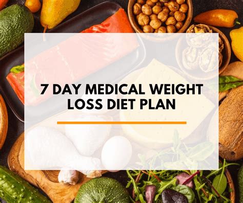 7 Day Meal Plan For Medical Weight Loss Pdf And Menu Medmunch