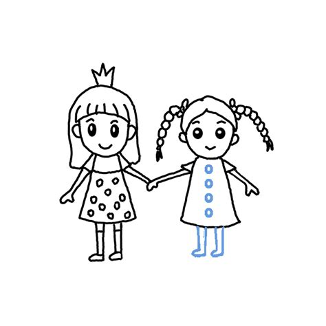 Friendship Drawings Easy Bff Myscrappylittlelife