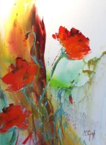 Daily Painters Abstract Gallery Contemporary Abstract Flower Art