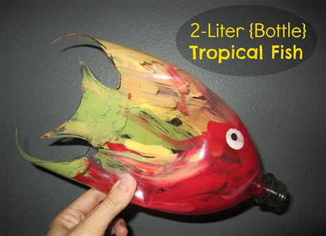 Relentlessly Fun Deceptively Educational 2 Liter Bottle Tropical Fish