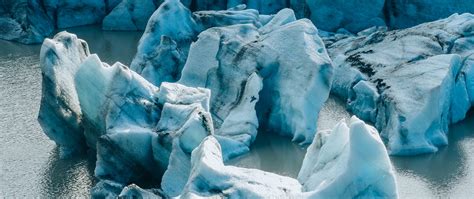 Download Wallpaper 2560x1080 Glacier Ice Frozen Water Nature Dual