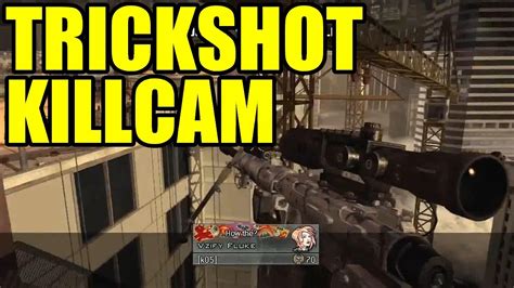 Trickshot Killcam 775 Mw2 Killcam Freestyle Replay Youtube