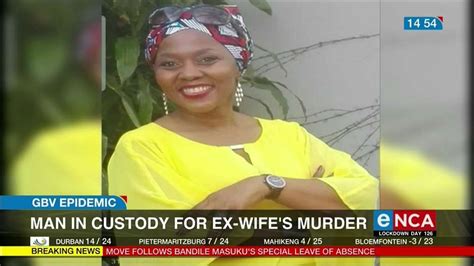 man in custody for ex wife s murder video dailymotion