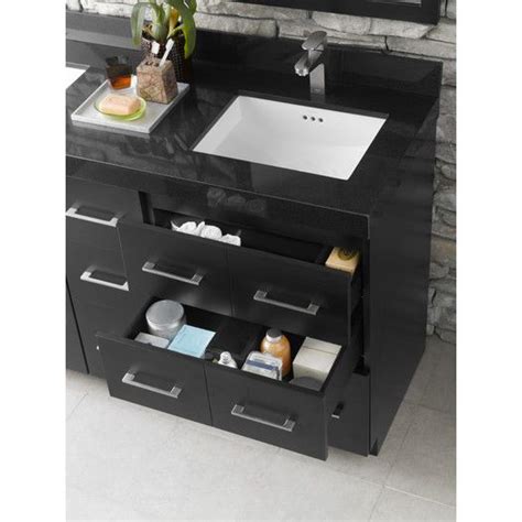 A bathroom cabinet is often a handy addition to a kitchen. Ronbow Lassen 24" Eco-Friendly Bathroom Vanity Cabinet ...