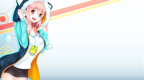 Pink Hair Super Sonico Anime Anime Girls Wallpapers Hd Desktop And