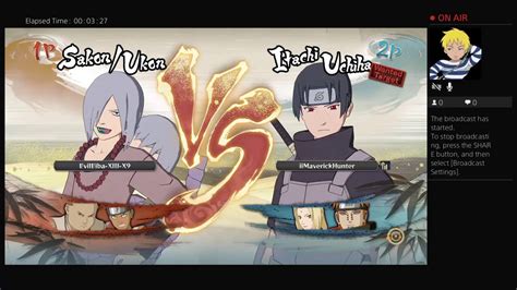 Naruto Shippuden Ultimate Ninja Storm Online Ranked Matches Sound