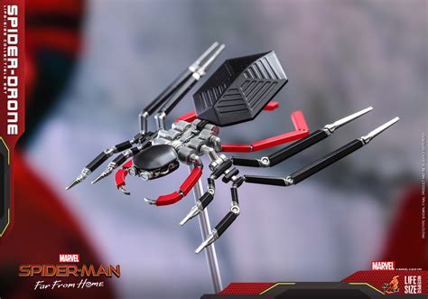 Spider Man Far From Home Life Size Spider Drone Set By Hot Toys