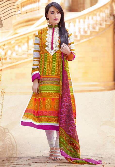 All About Lawn Salwar Suits Inspired From Pakistan Utsavpedia