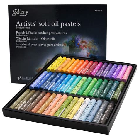 Mungyo Gallery Soft Oil Pastels Set Of 48 Assorted Colors Buy Online