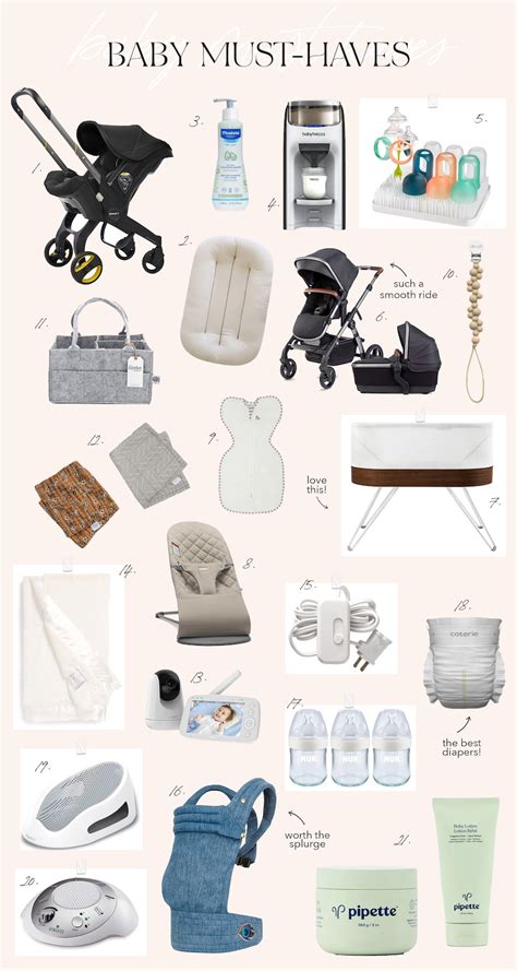 A List Of Our Baby Essentials Somewhere Lately