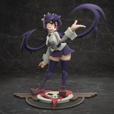 I Sculpted Filia In The Style Of An Anime Figure Skullgirls