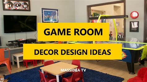 45 Cool Game Room Decor And Design Ideas Pictures 2017