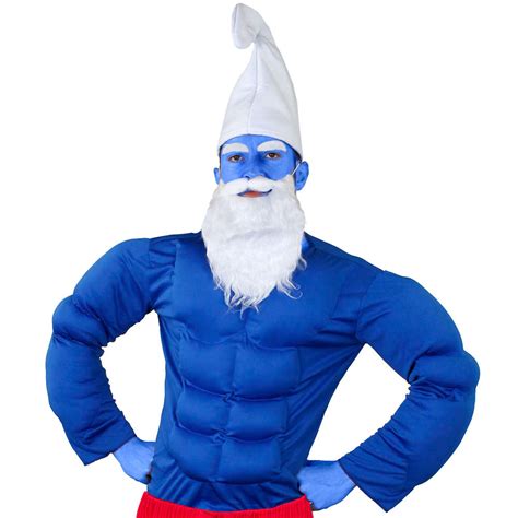 Blue Gnome Smurf Costume I Love Fancy Dress