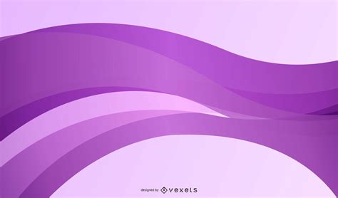 Abstract Purple Silky Curves Background Vector Download