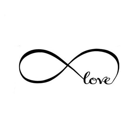 Infinite Love Wall Decal Infinite Love Tattoo Infinity Pictures
