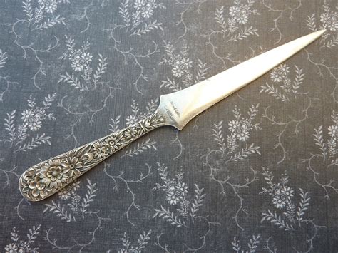 Vintage Antique Letter Opener By S Kirk And Son Solid Etsy