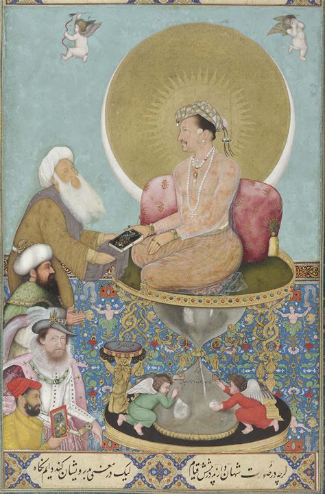 Jahangir Preferring A Sufi Sheikh To Kings Bichitr 16181327636704128