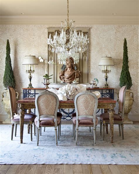 Villa With A View At Home In Arkansas French Country Dining Room Dining Room French French
