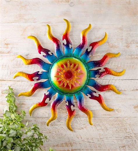 Mexican Extra Large Metal Sun Wall Art Inside My Head