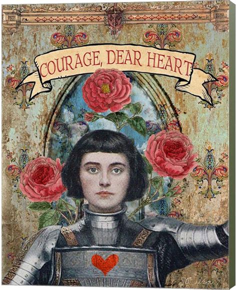 Metaverse Courage Dear Heart By Sandy Lloyd Canvas Art Courage Dear