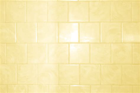 Butterscotch Yellow Bathroom Tile With Swirl Pattern Texture Picture
