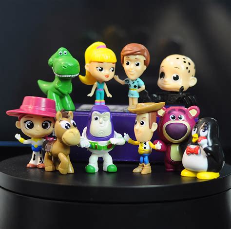 10pcslot Toy Story Figure Toy Woody Buzz Lightyear Jessie Rex Andy
