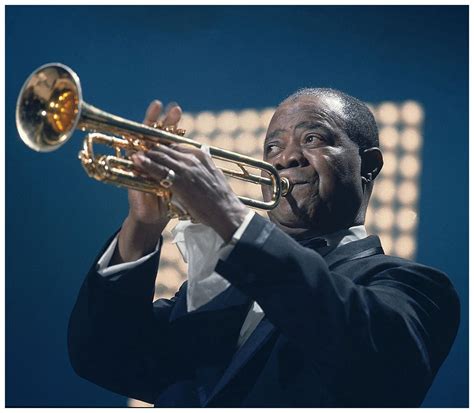Louis Armstrong Trumpet Cheeks Louis Armstron Louis Armstrong