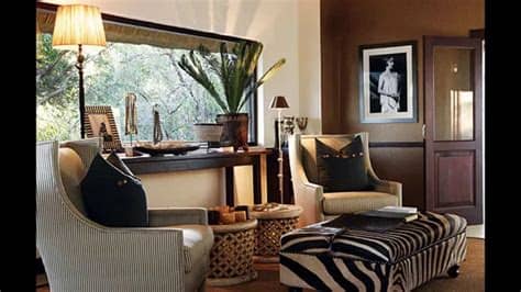 Elegant home decor inspiration and interior design ideas, provided by the experts at elledecor.com. Cool African home decorating ideas - YouTube