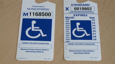 fake printable handicap placard