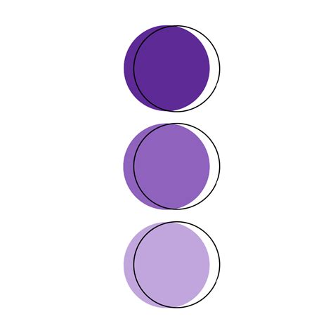 Pallete Purple Colors Sticker By ‎ᴇᴍɪɪʜ Decoraciones Para Trabajos