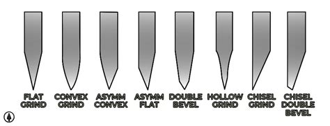 Knife Blade Grind Guide Types And Uses Hunting Lot