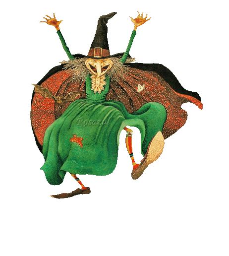 Por qué la mayoría son imágenes de brujas feas. MI MALETA DE RECORTES: Gifs Brujas/Witches 2