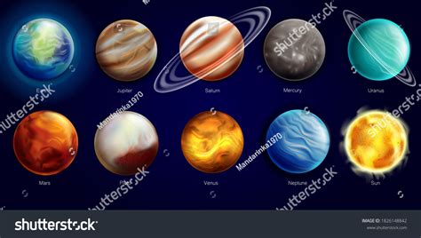 4496 8 Planets Images Stock Photos And Vectors Shutterstock