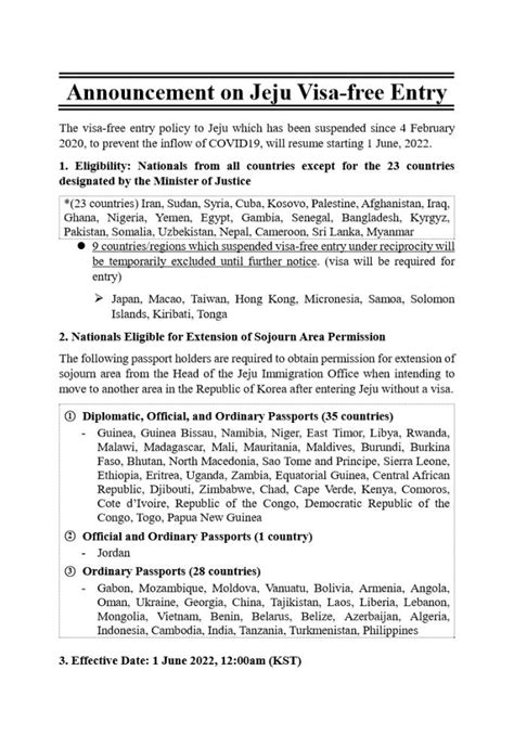 Visa-Free Entry to South Korea starting June 1, 2022 | Blogs, Travel