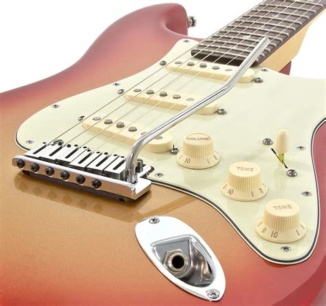 Fender American Deluxe Stratocaster Rw Sunset Metallic Gear4music