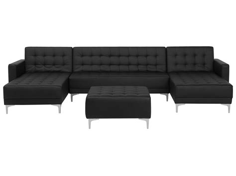 Pu Leather Sofa Bed 5 Seater Baci Living Room